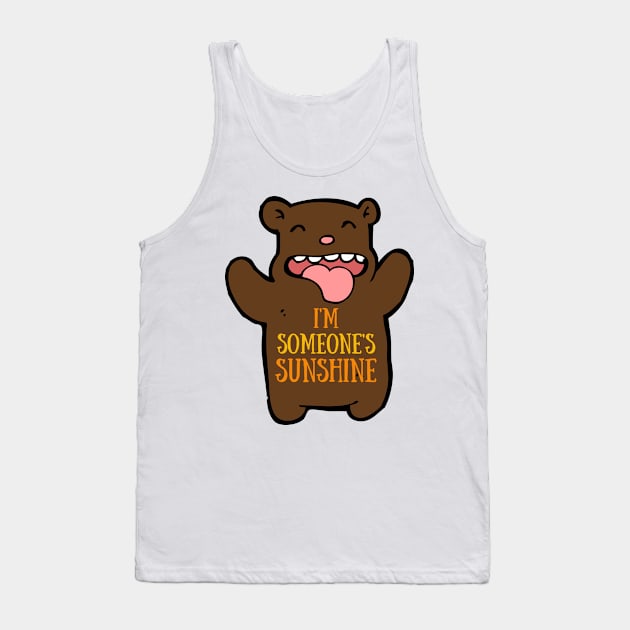 Sunshine Bear Tank Top by AwesomeApparrel